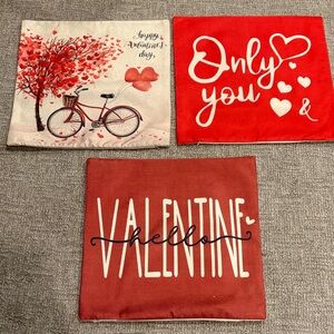 Valentine's Day Pillow Covers Set